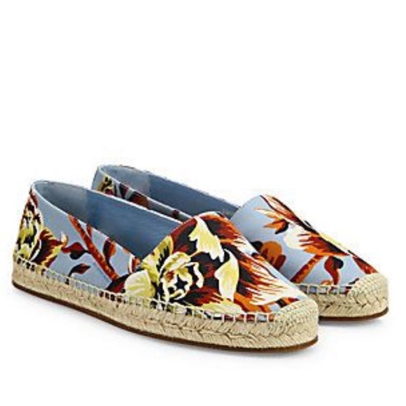 Burberry Shoes - NWB Burberry Hodgeson Floral Espadrille Flats Sz 9